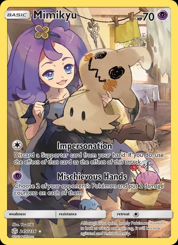 Mimikyu — изображение карты