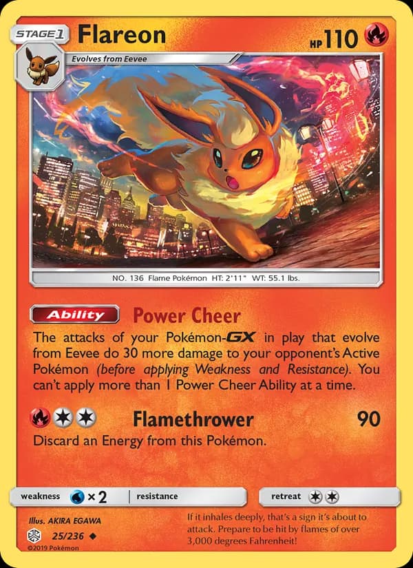 Flareon — изображение карты
