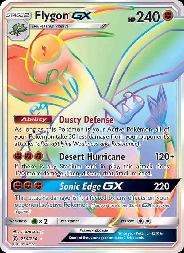 Flygon GX — изображение карты