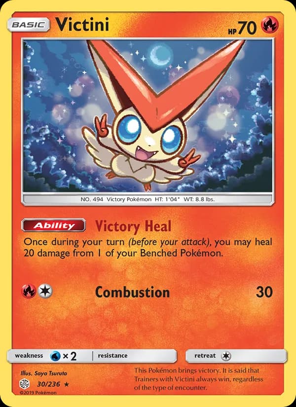 Victini — изображение карты