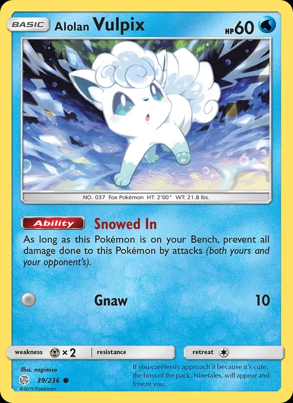 Alolan Vulpix — изображение карты