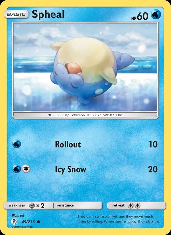 Spheal — изображение карты