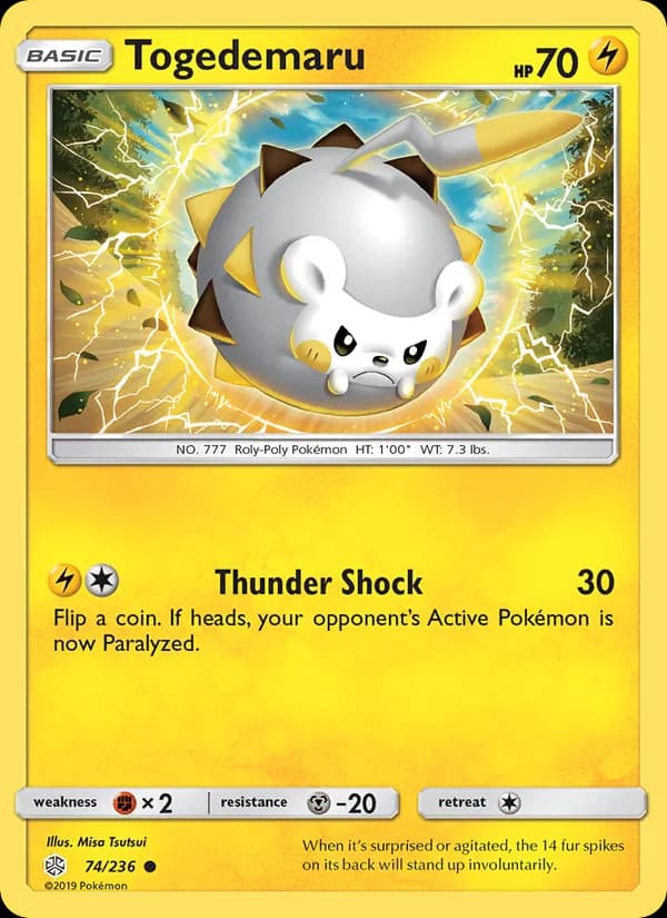 Togedemaru — изображение карты