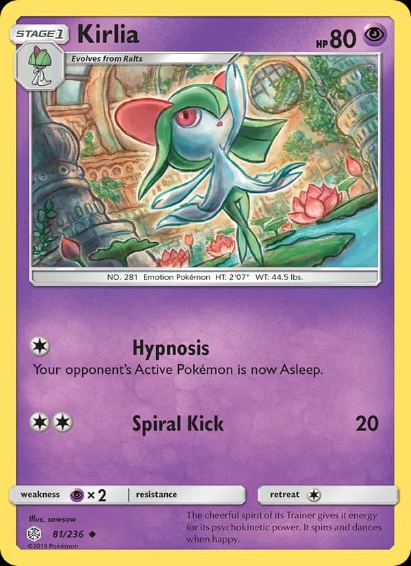 Kirlia — изображение карты