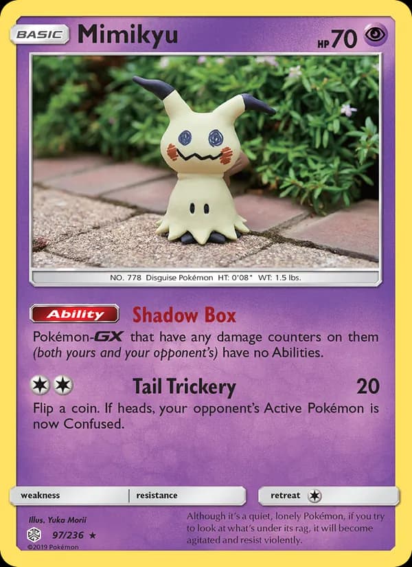 Mimikyu — изображение карты