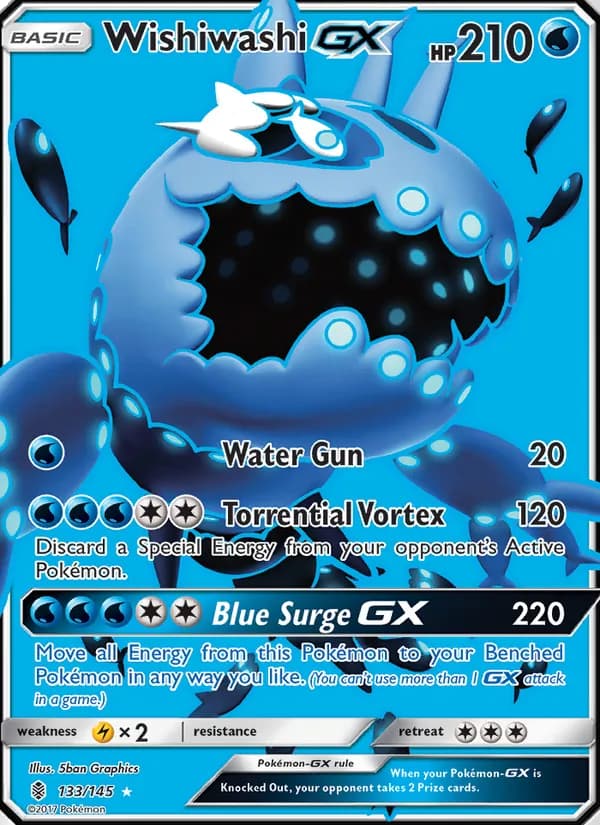 Wishiwashi GX — изображение карты