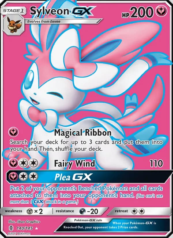 Sylveon GX — изображение карты