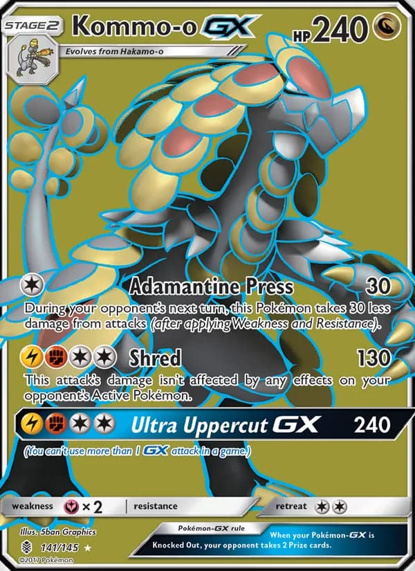 Kommo-o GX — изображение карты