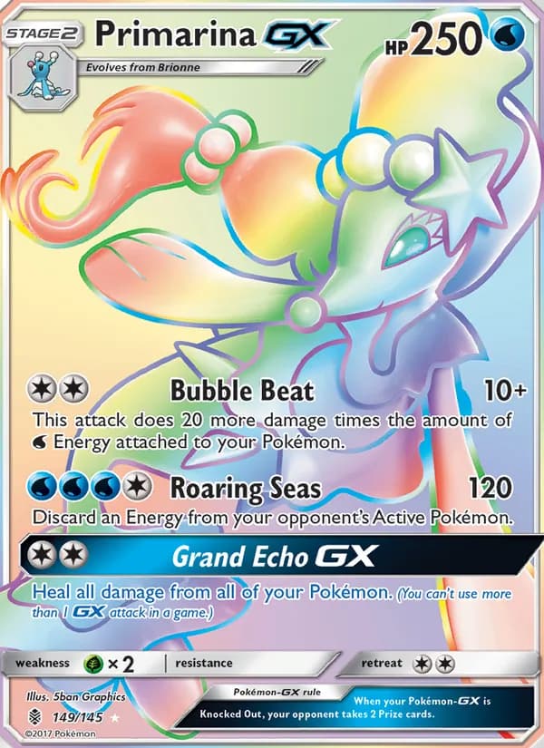 Primarina GX — изображение карты