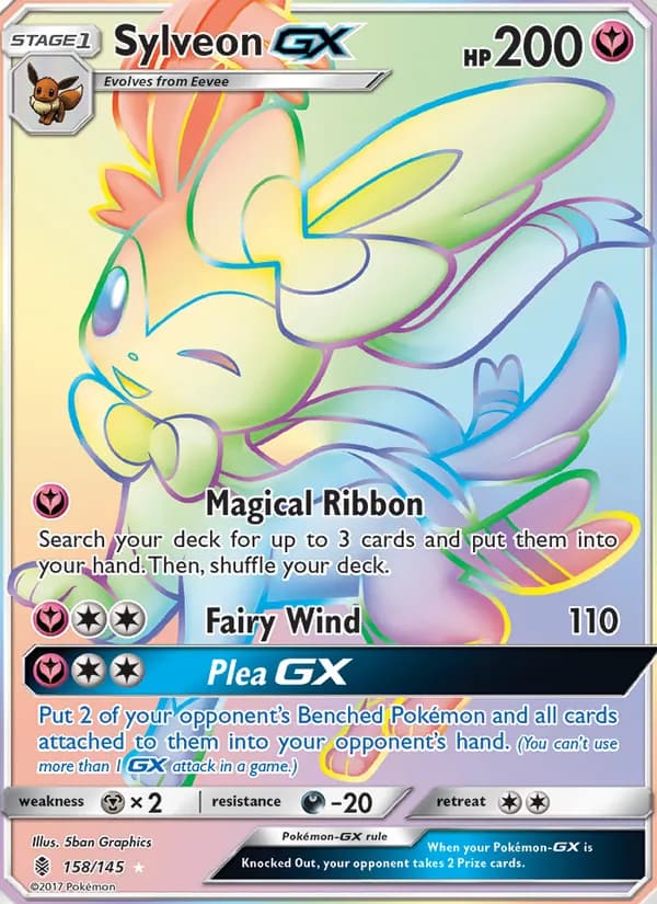 Sylveon GX — изображение карты