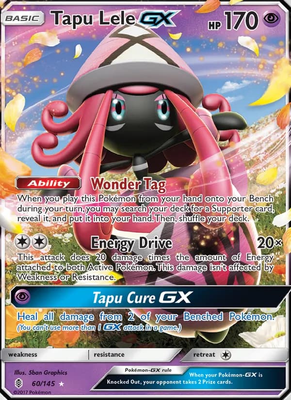 Tapu Lele GX — изображение карты