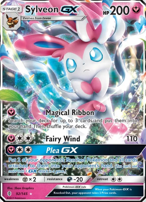 Sylveon GX — изображение карты