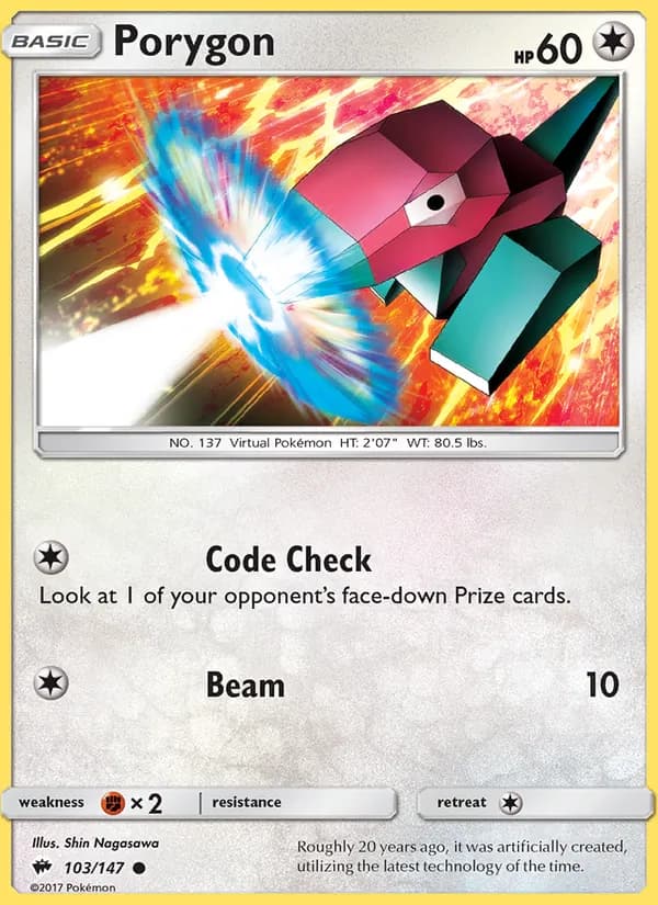 Porygon — изображение карты