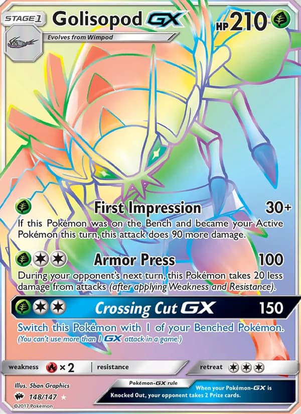 Golisopod GX — изображение карты