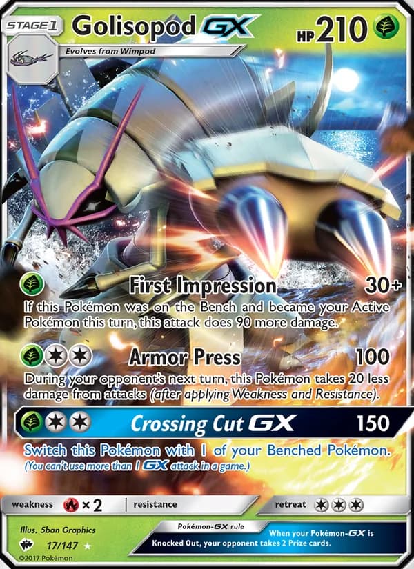 Golisopod GX — изображение карты