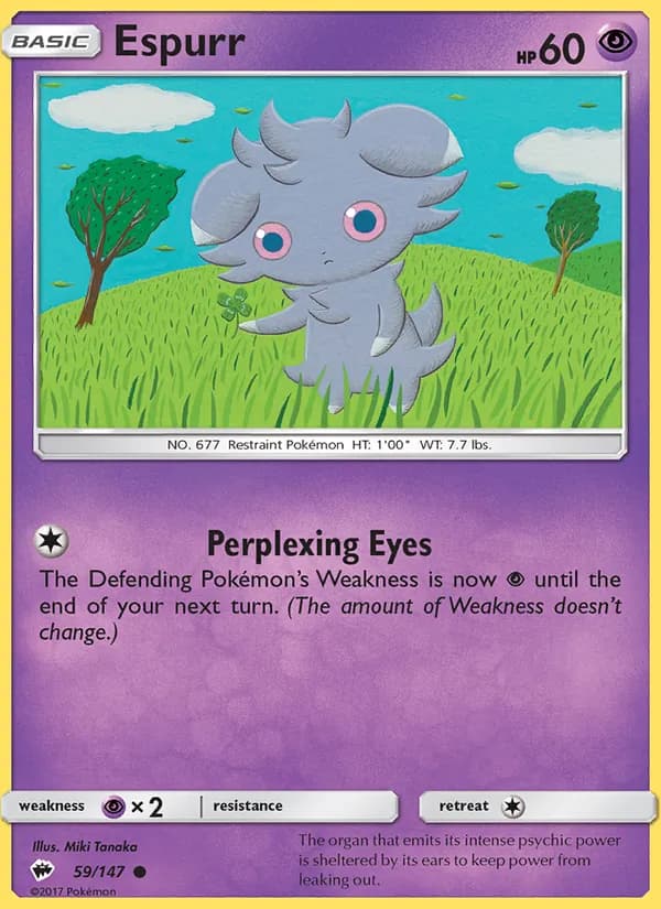 Espurr — изображение карты