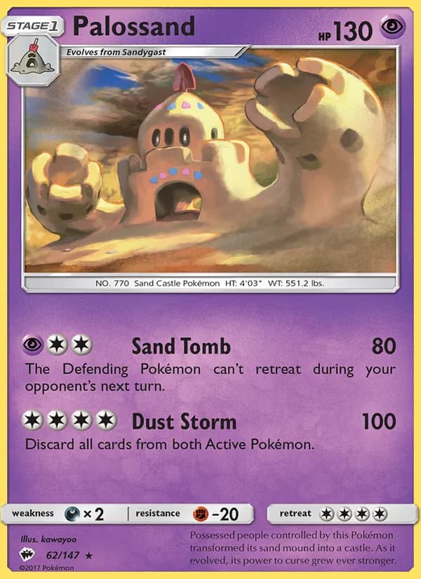 Palossand — изображение карты