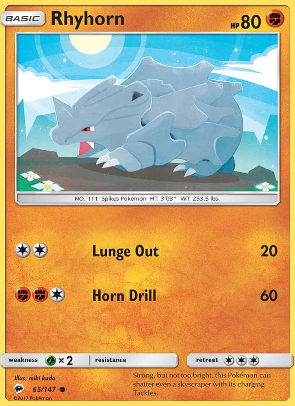 Rhyhorn — изображение карты