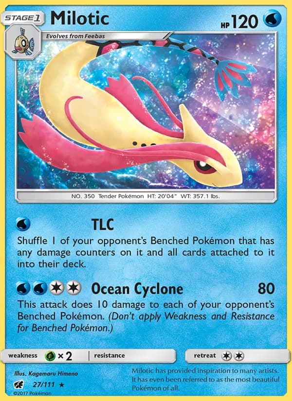 Milotic — изображение карты