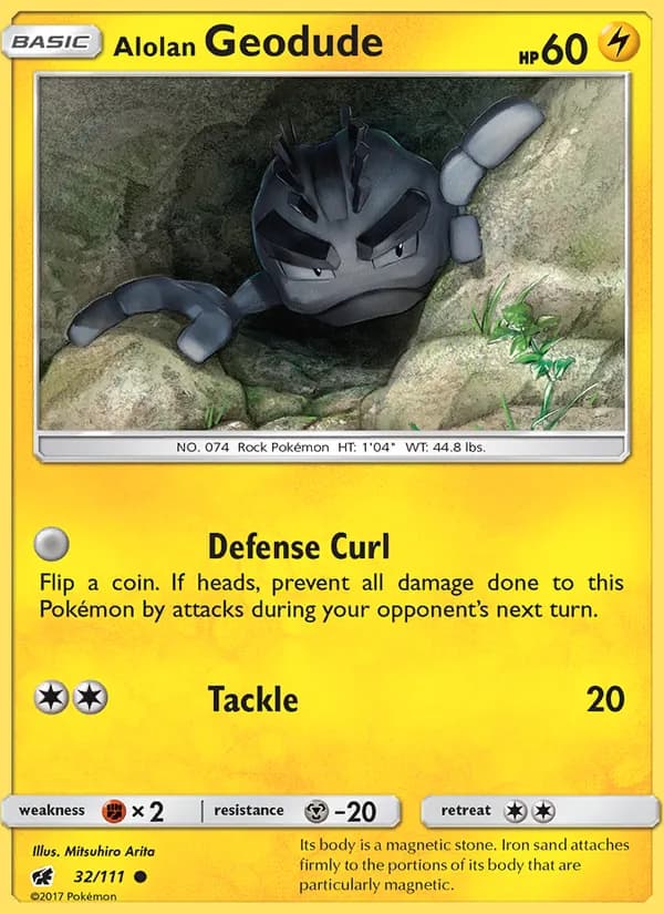 Alolan Geodude — изображение карты