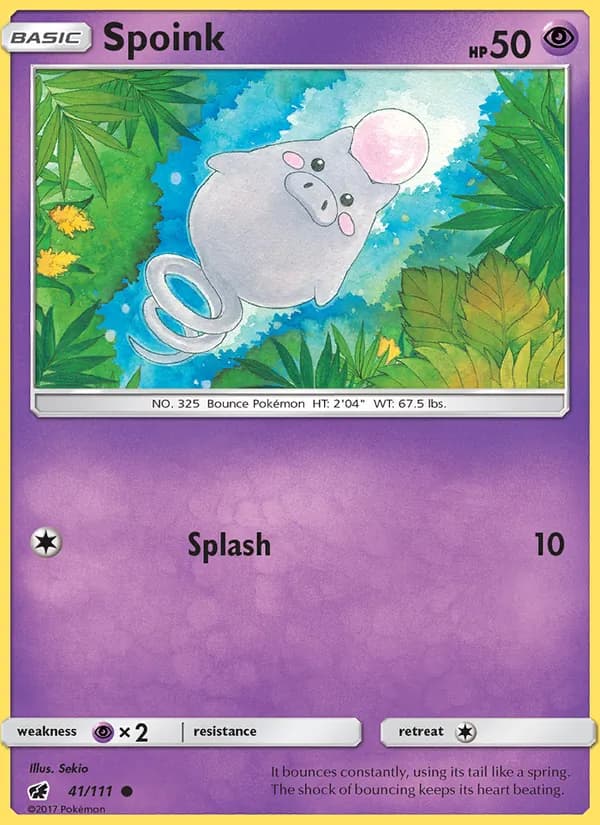 Spoink — изображение карты