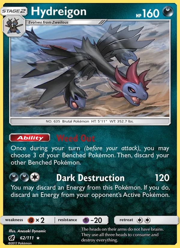 Hydreigon — изображение карты