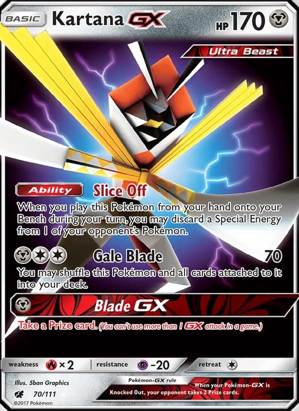 Kartana GX — изображение карты