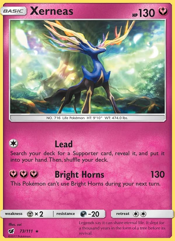 Xerneas — изображение карты