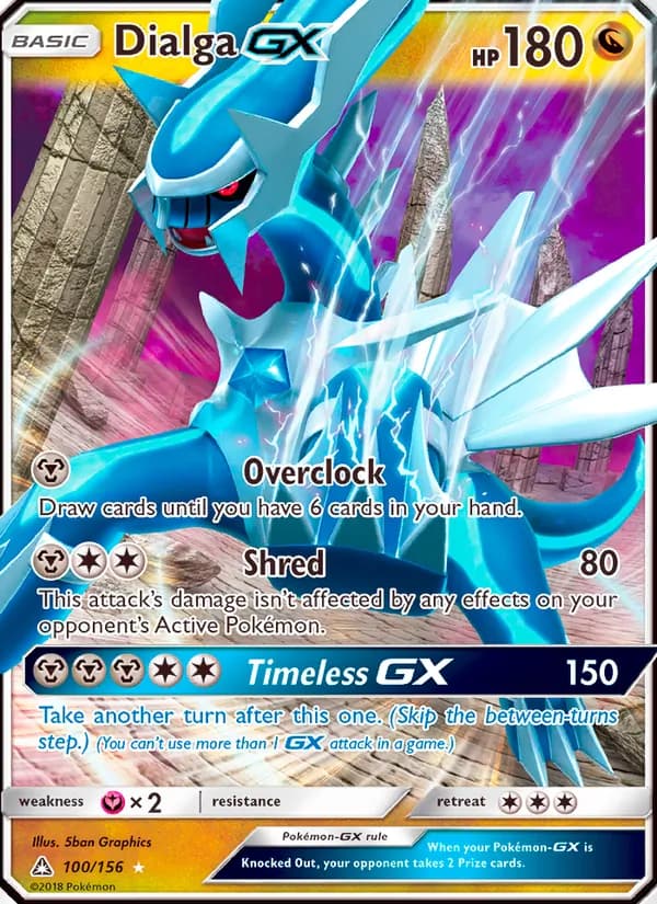 Dialga GX — изображение карты