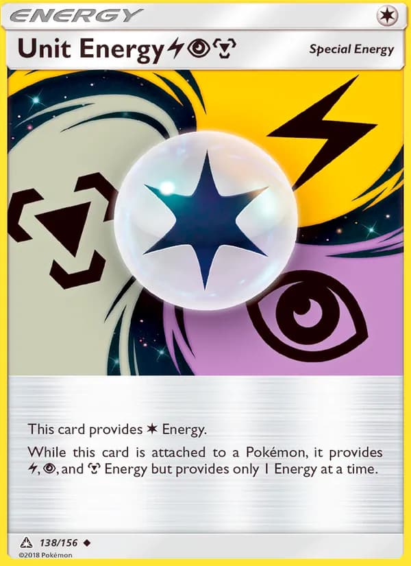 Unit Energy LightningPsychicMetal — изображение карты