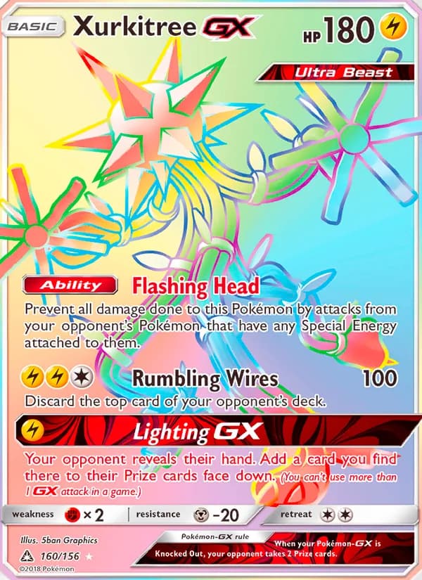 Xurkitree GX — изображение карты