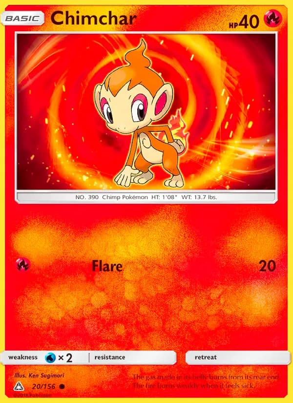 Chimchar — изображение карты