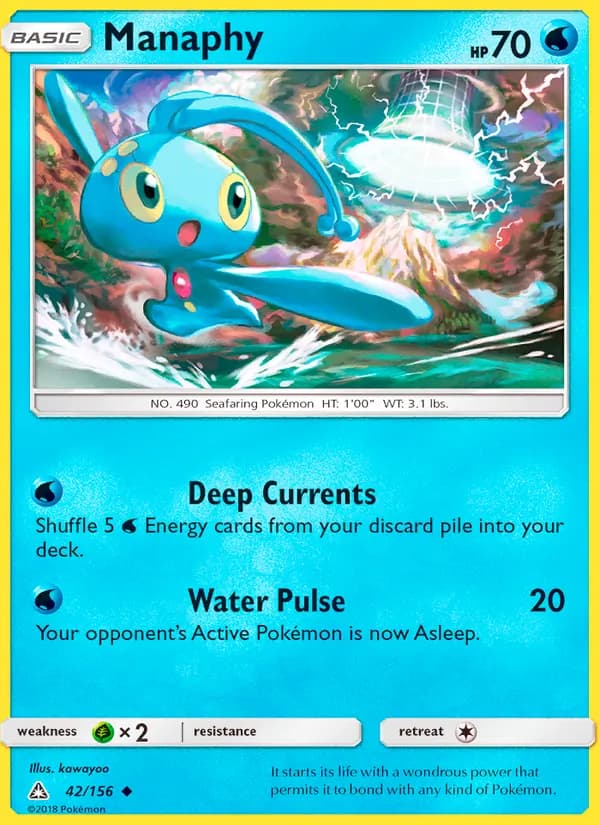 Manaphy — изображение карты