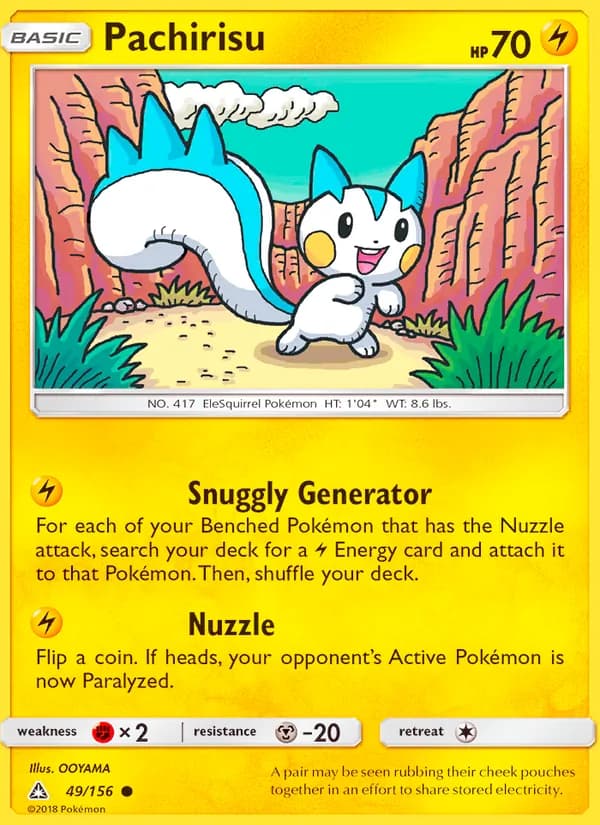 Pachirisu — изображение карты