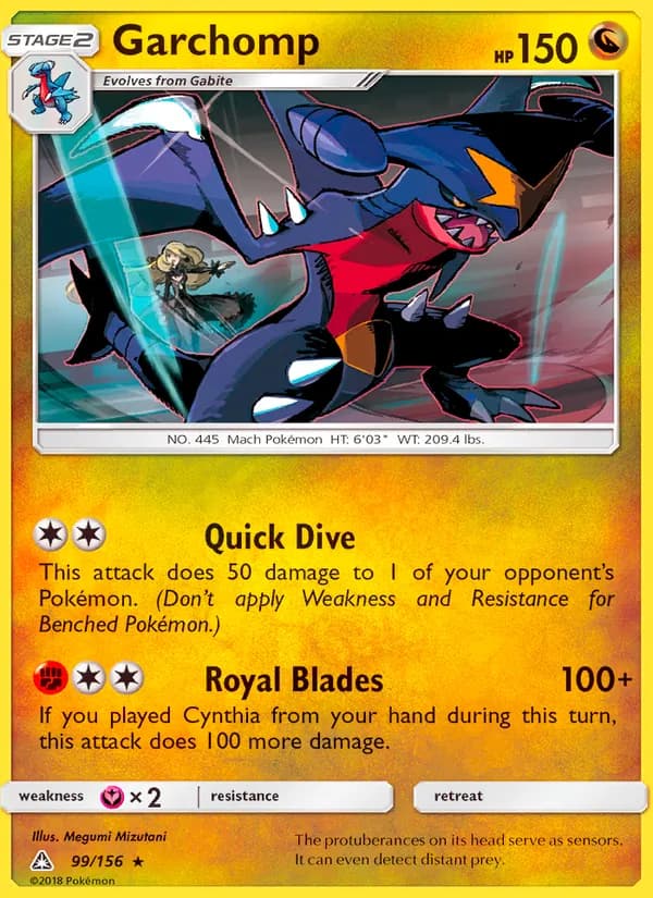 Garchomp — изображение карты