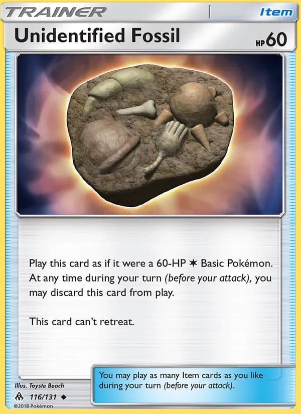 Unidentified Fossil — изображение карты