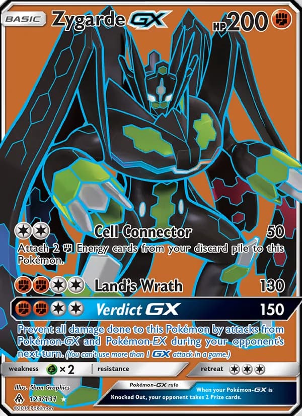 Zygarde GX — изображение карты