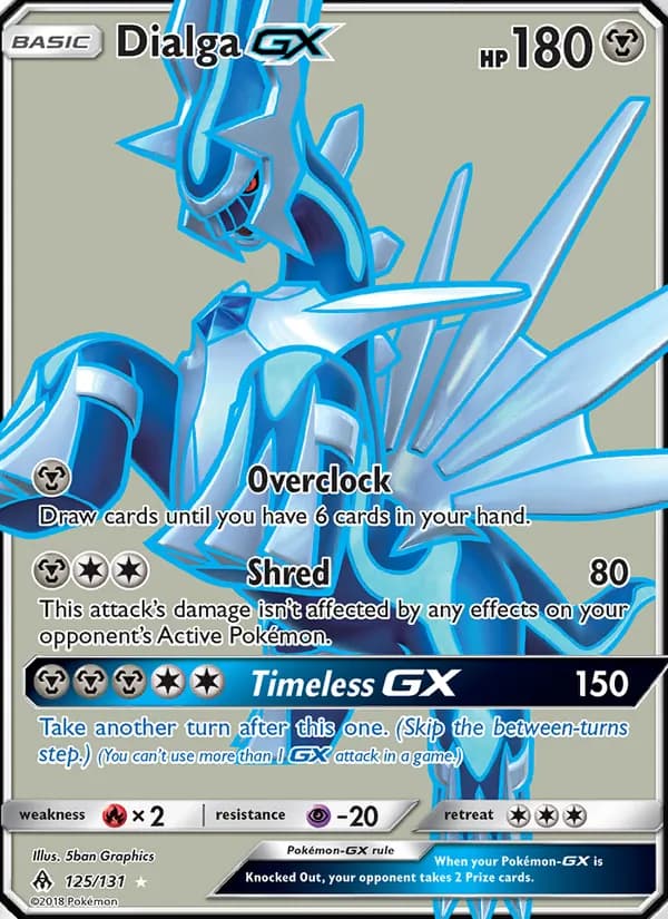 Dialga GX — изображение карты