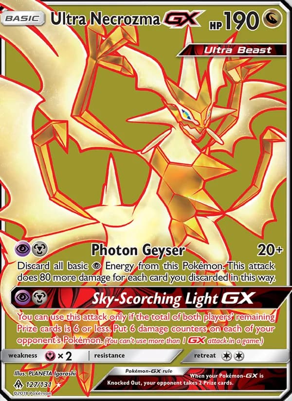 Ultra Necrozma GX — изображение карты