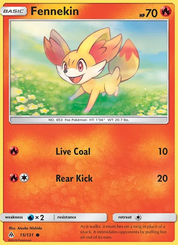 Fennekin — изображение карты