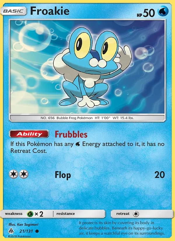 Froakie — изображение карты