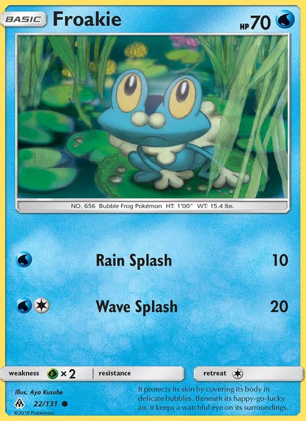 Froakie — изображение карты