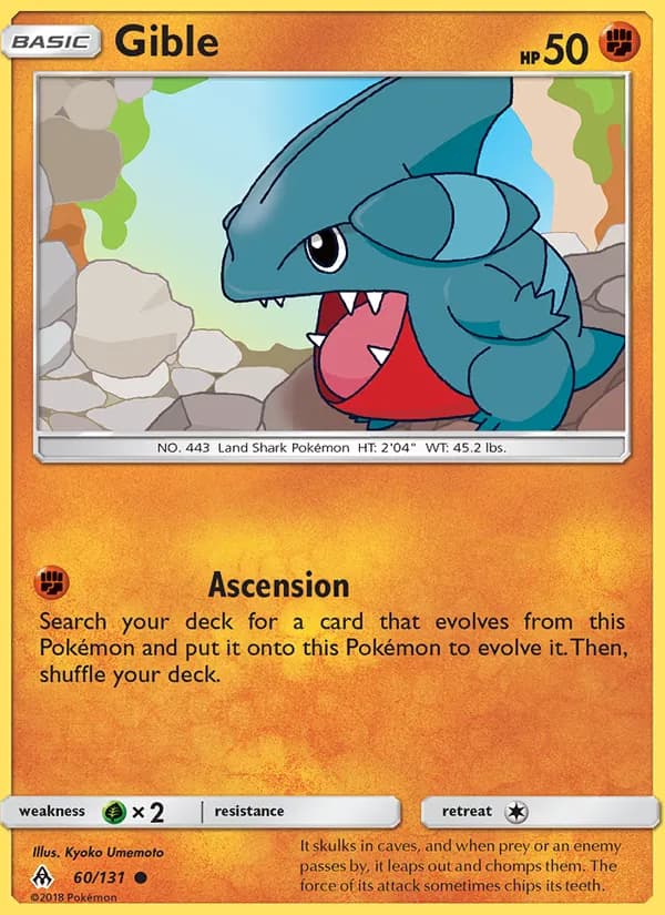 Gible — изображение карты