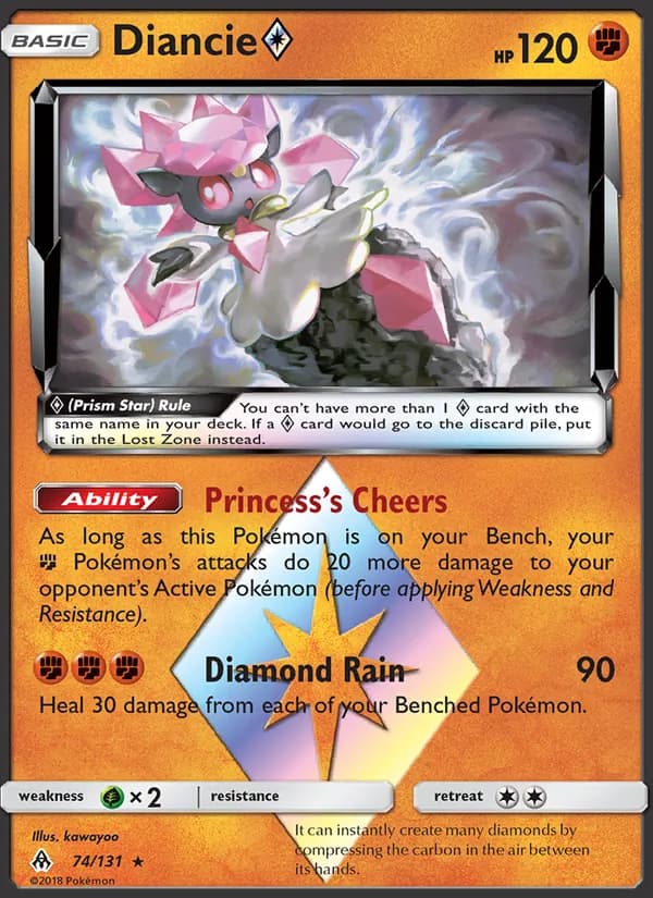 Diancie ◇ — изображение карты