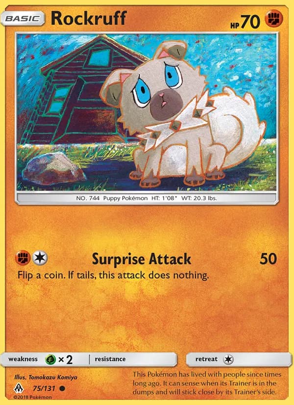 Rockruff — изображение карты