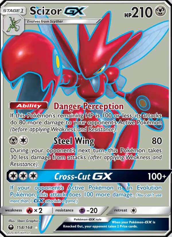 Scizor GX — изображение карты