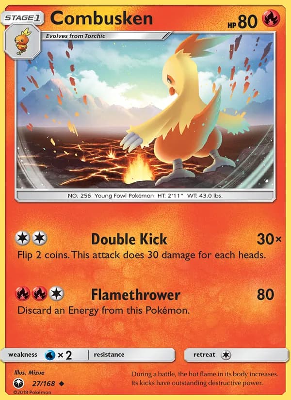Combusken — изображение карты