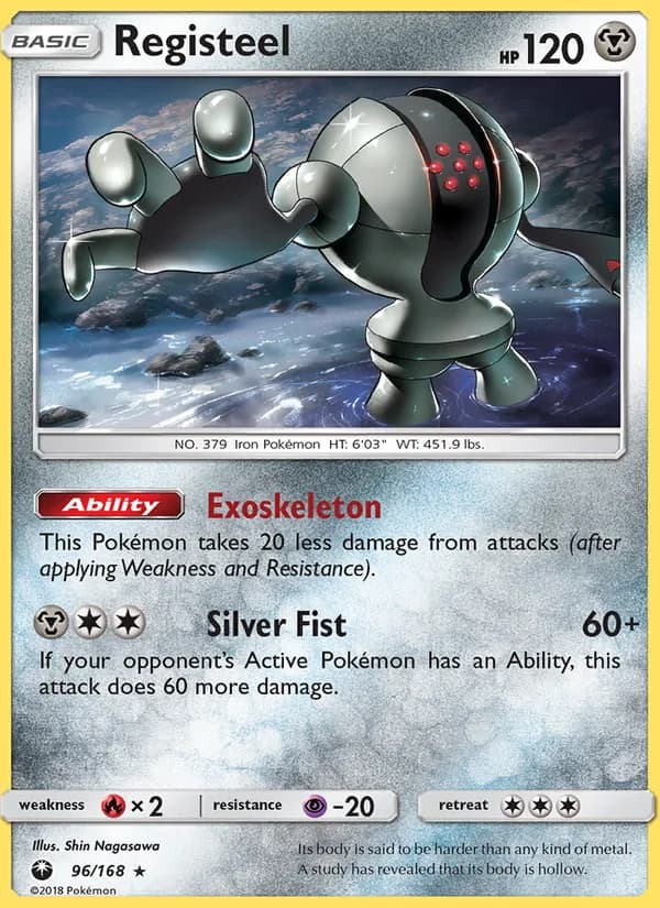Registeel — изображение карты