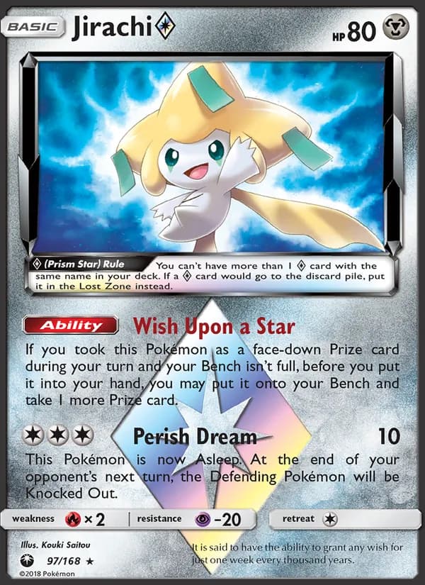 Jirachi ◇ — изображение карты
