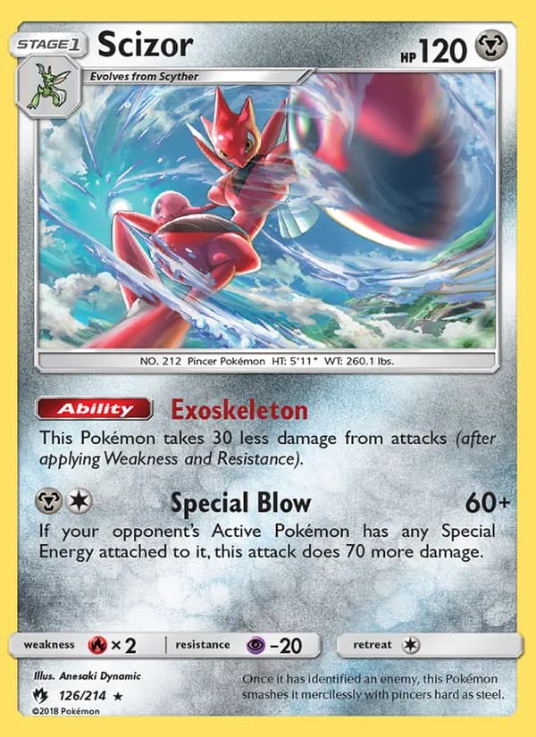 Scizor — изображение карты